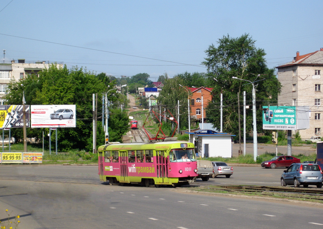 Ижевск, Tatra T3SU мод. Ижевск № 1011