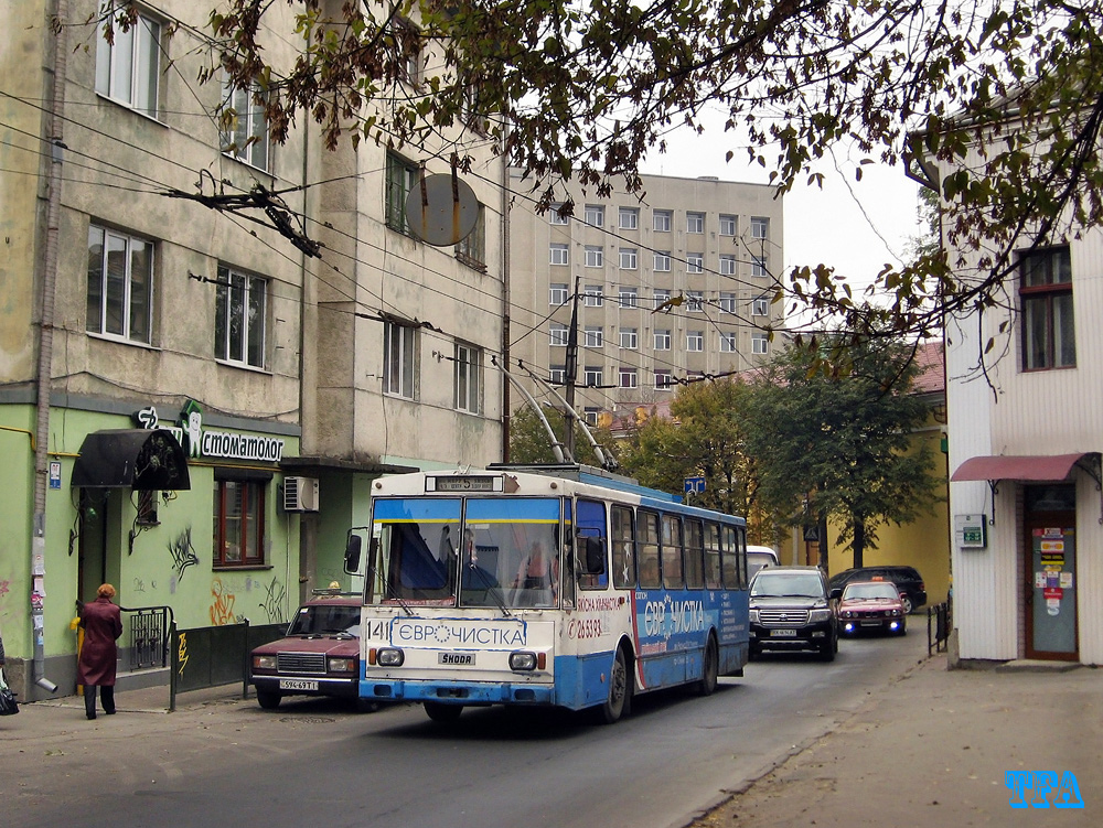 Тернополь, Škoda 14Tr10/6 № 141