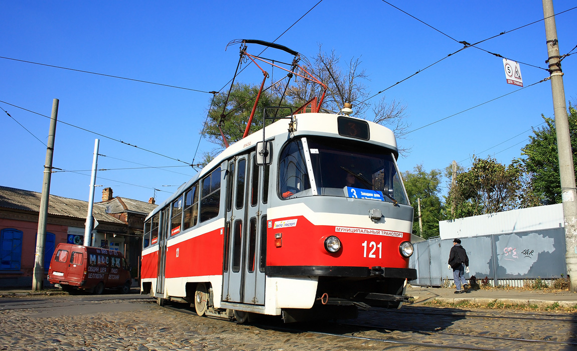 Краснодар, Tatra T3SU КВР МРПС № 121