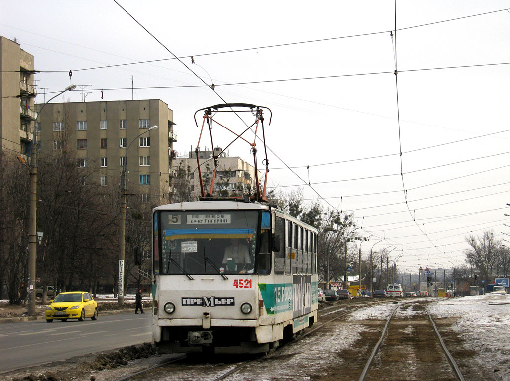 Харьков, Tatra T6B5SU № 4521