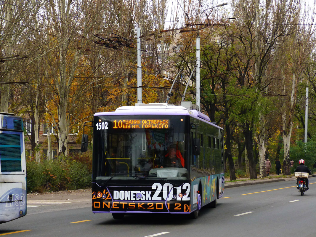 Донецк, ЛАЗ E183A1 № 1502