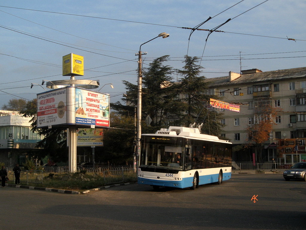 Крымский троллейбус, Богдан Т70110 № 4344