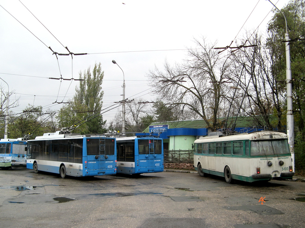 Крымский троллейбус, Škoda 9Tr17 № 3400