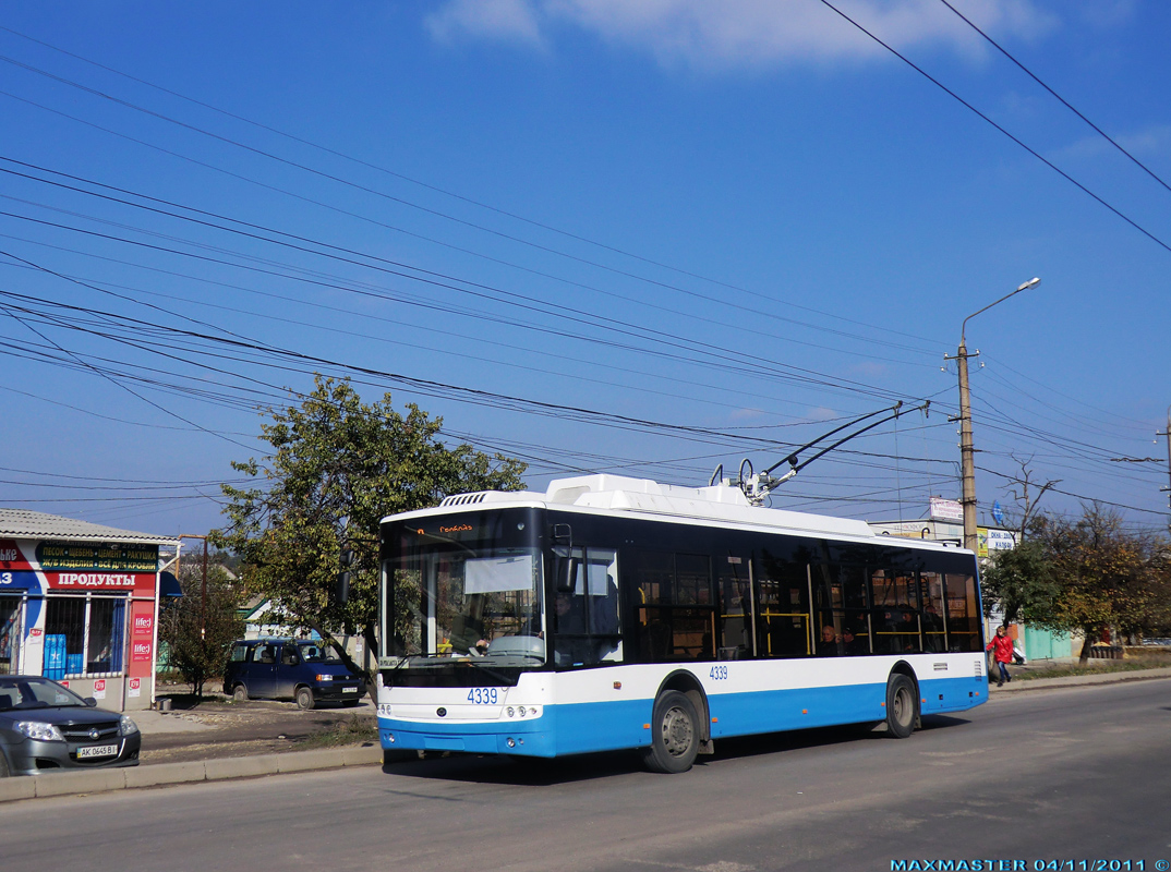 Крымский троллейбус, Богдан Т70110 № 4339