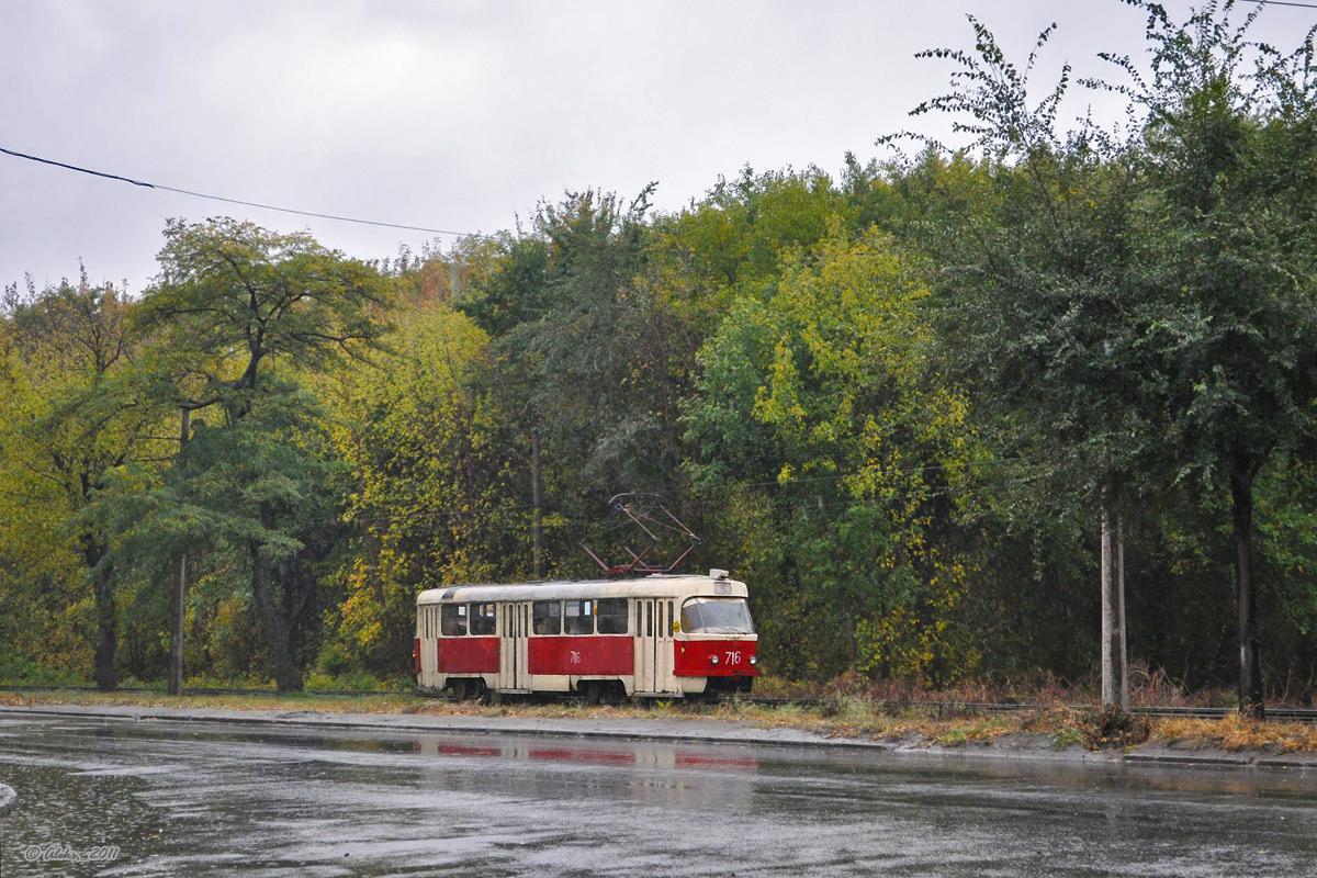 Запорожье, Tatra T3SU № 716