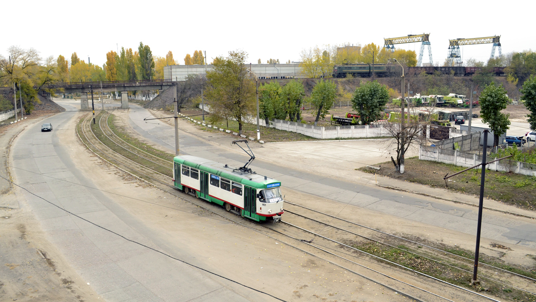 Днепр, Tatra T4DM № 1421; Днепр — Прогулка на Tatra T4DM (05.11.2011)