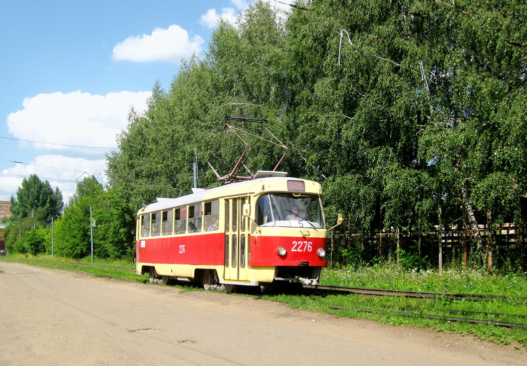 Ижевск, Tatra T3SU (двухдверная) № 2276