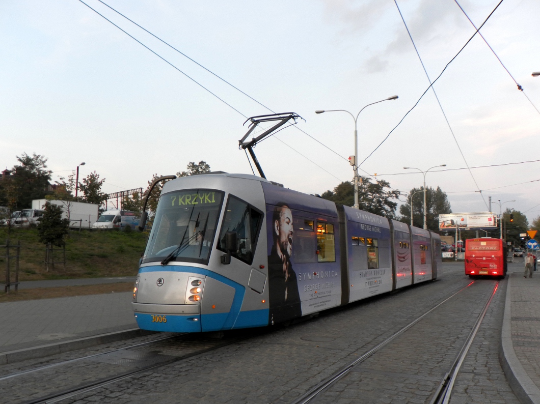 Вроцлав, Škoda 16T Elektra № 3006