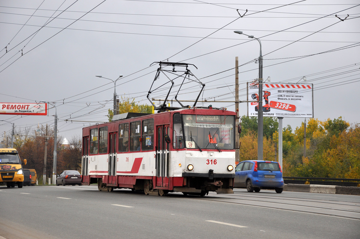 Tula, Tatra T6B5SU № 316