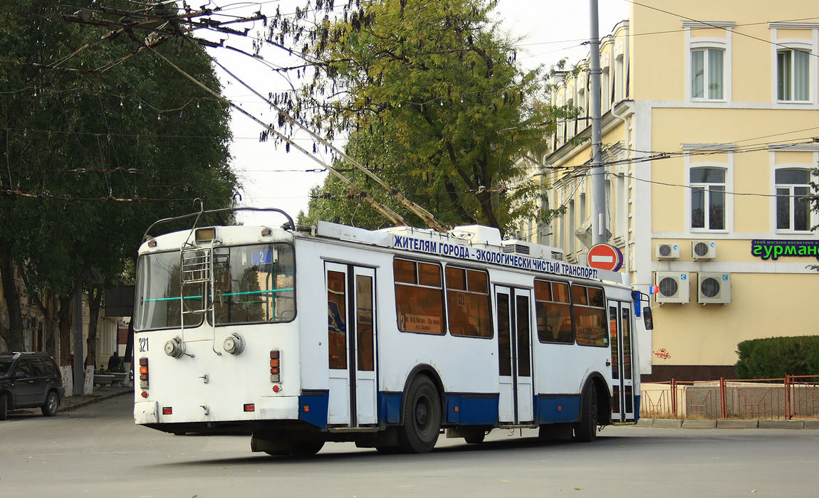 Ростов-на-Дону, ЗиУ-682Г-016.02 (с широкой 1-й дверью) № 321