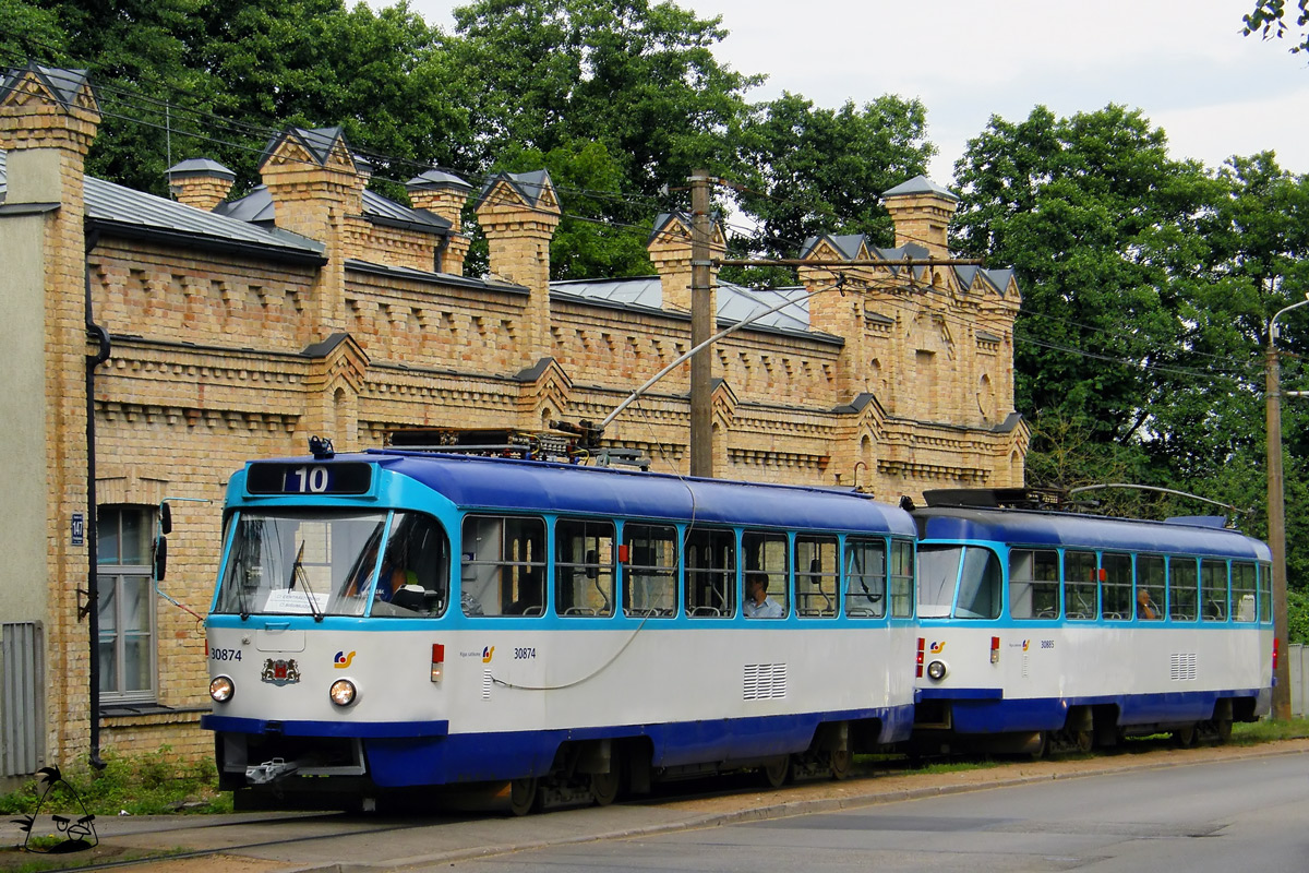 Riga, Tatra T3A N°. 30874