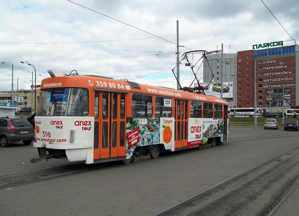 Екатеринбург, Tatra T3SU № 598