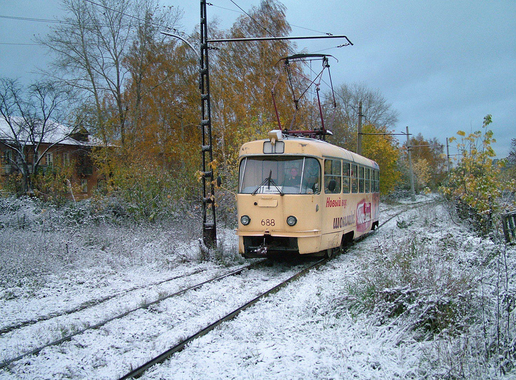 Екатеринбург, Tatra T3SU (двухдверная) № 688