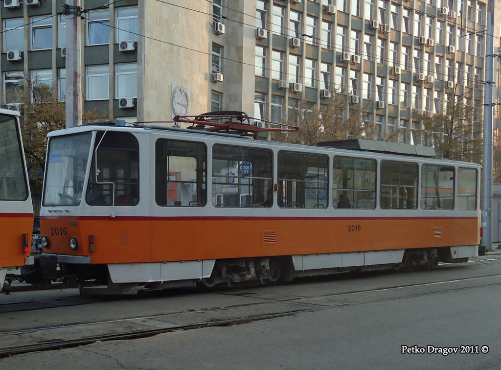 Sofia, Tatra T6A2B № 2016