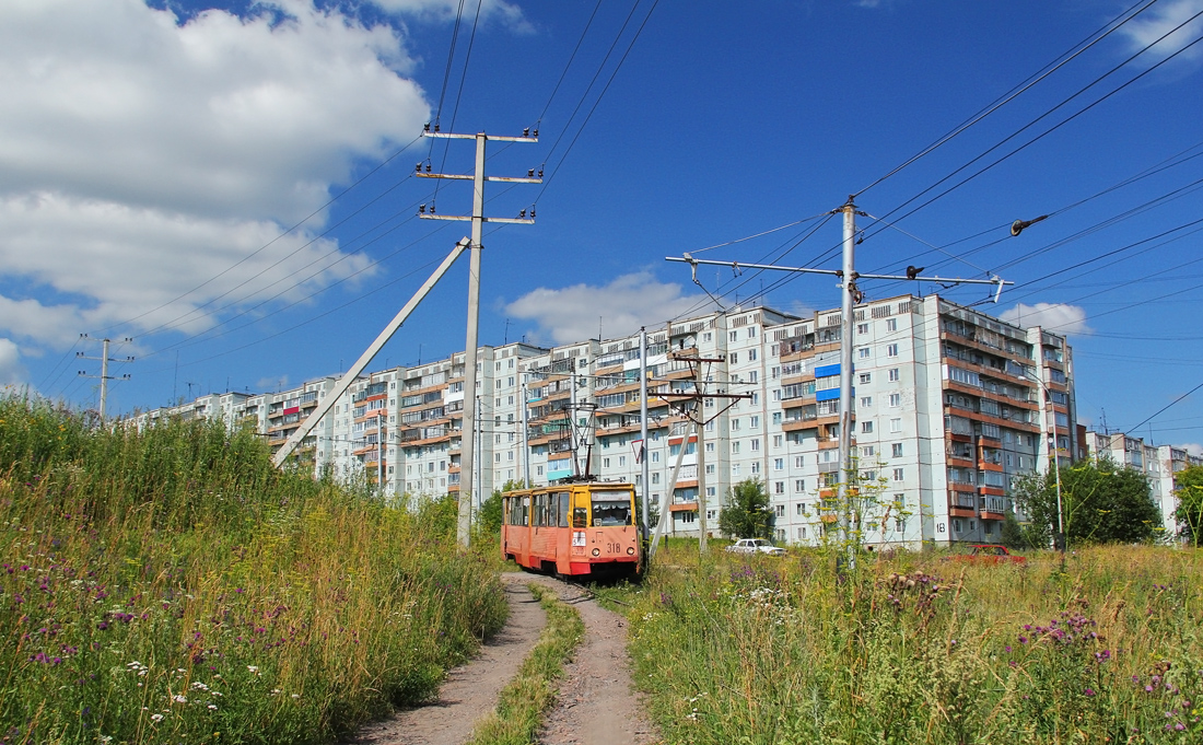 Прокопьевск, 71-605 (КТМ-5М3) № 318