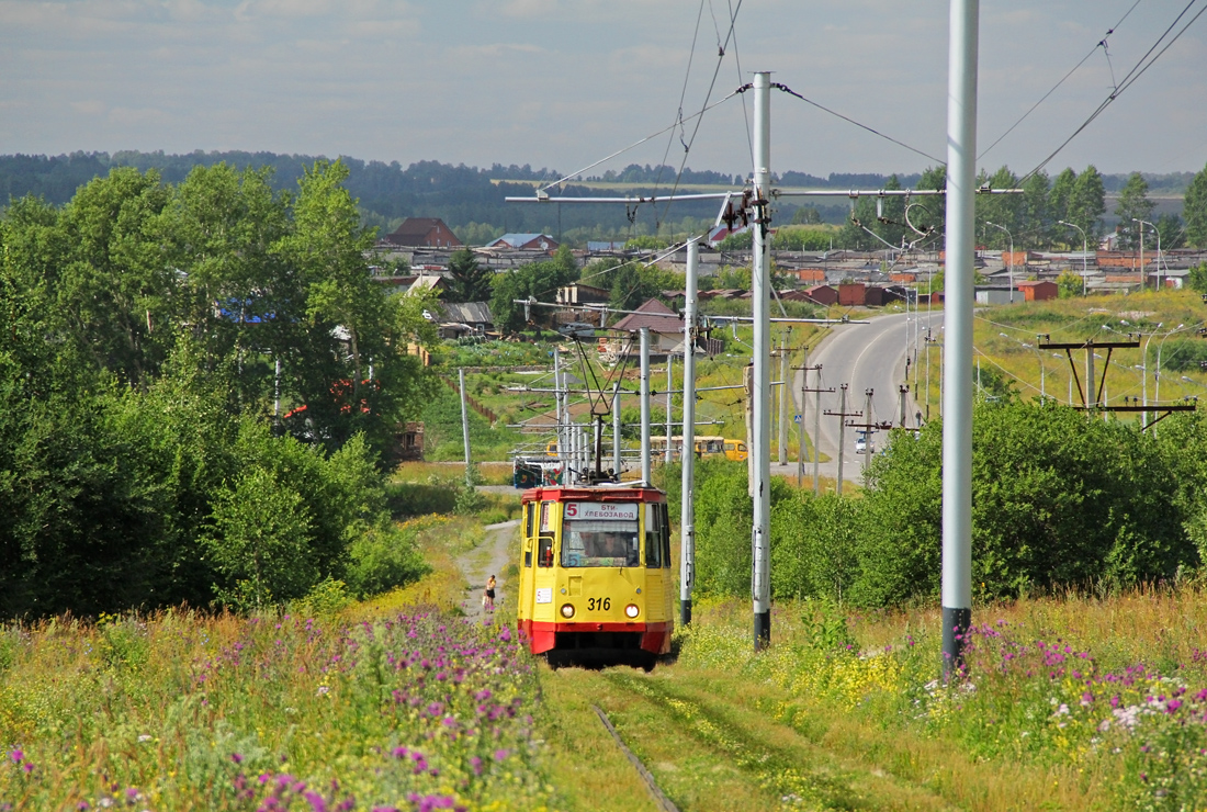Прокопьевск, 71-605 (КТМ-5М3) № 316