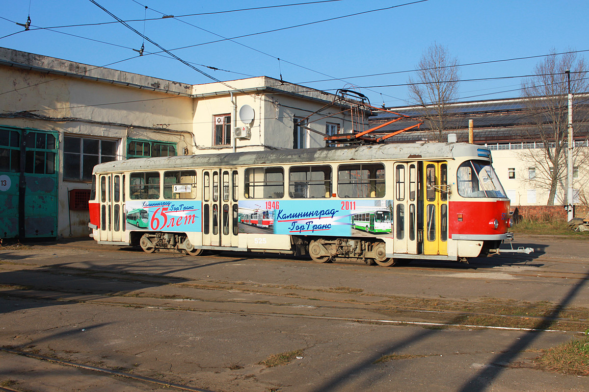 Kaliningrad, Tatra T4D č. 525
