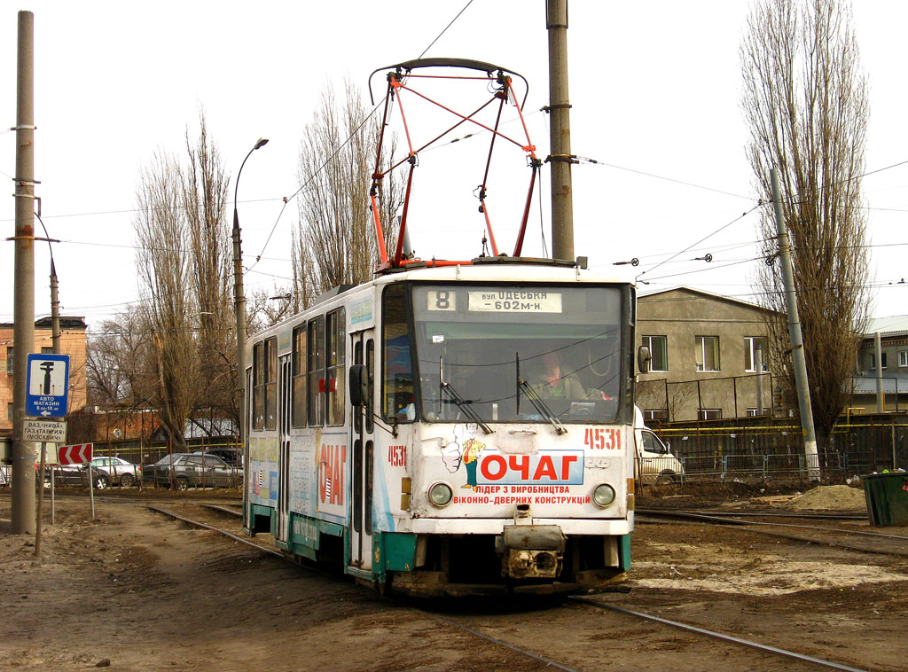Харьков, Tatra T6B5SU № 4531