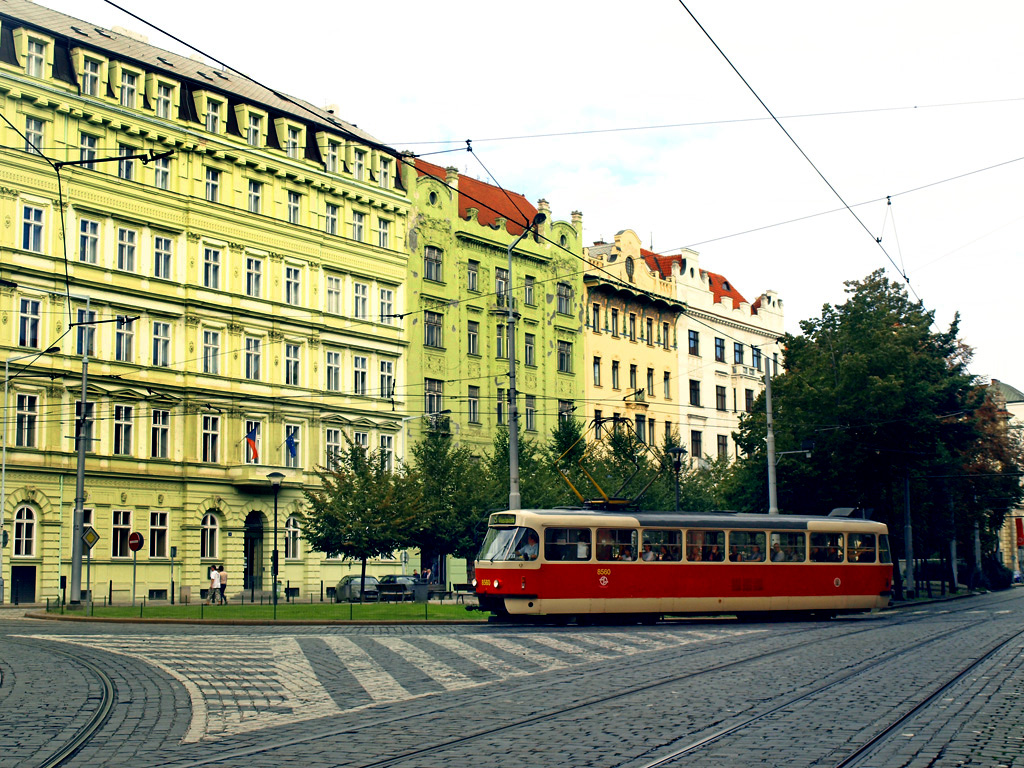 Прага, Tatra T3R.P № 8560
