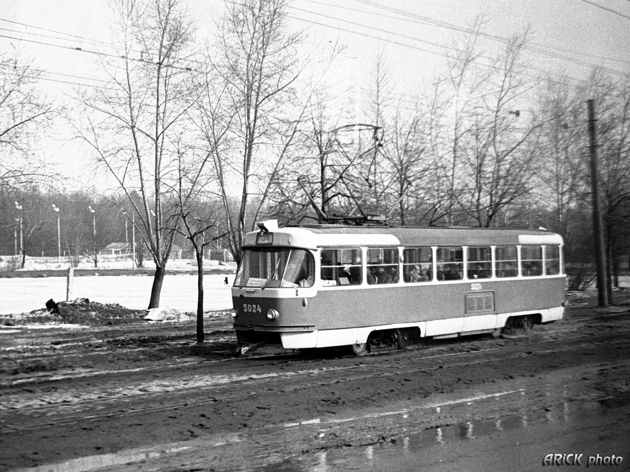 Москва, Tatra T3SU № 5024