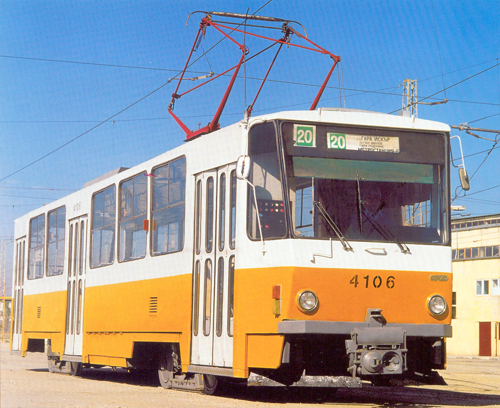 София, Tatra T6B5B № 4106; София — Юбилейното издание «100 Години градски транспорт в София»