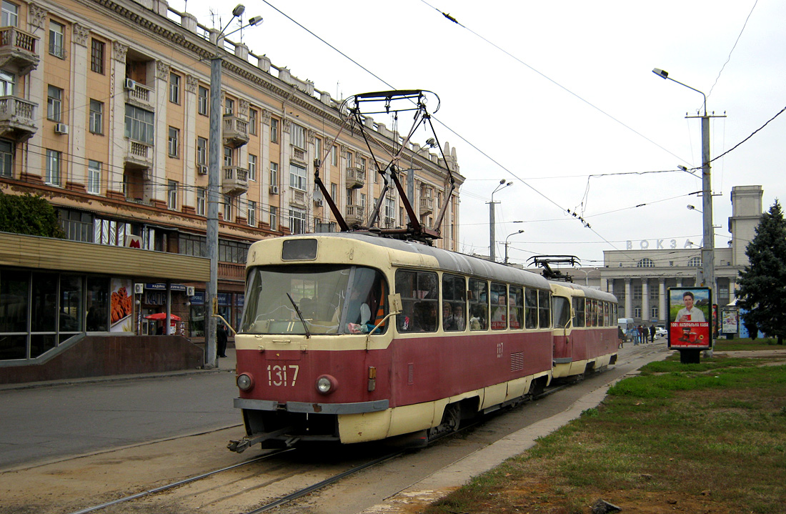 Днепр, Tatra T3SU № 1317