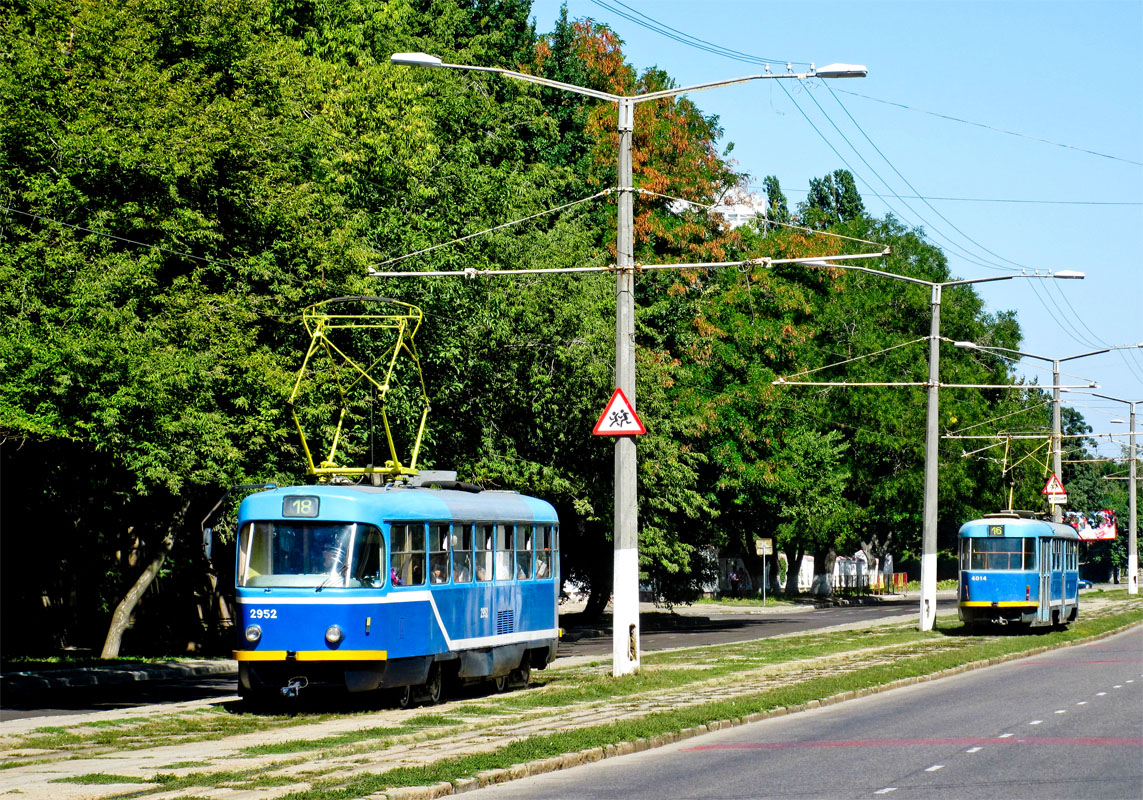 Одесса, Tatra T3R.P № 2952