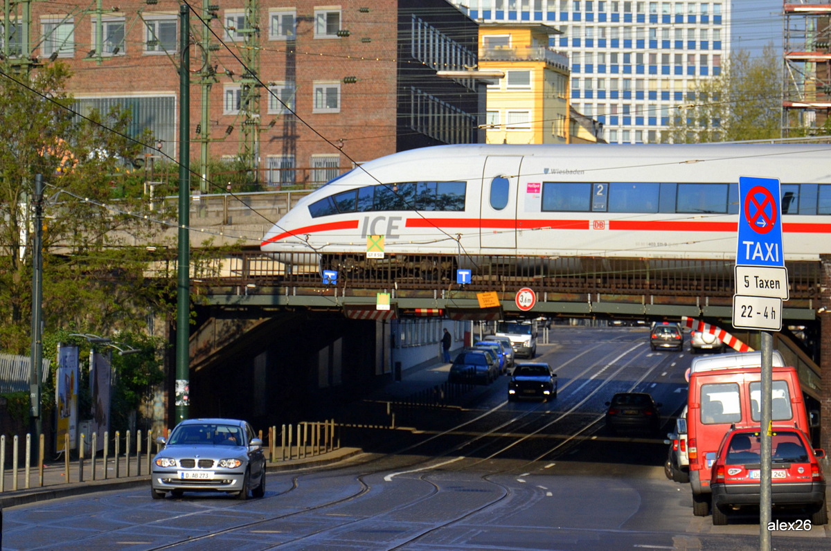 Дюссельдорф — Закрытые трамвайные линии
