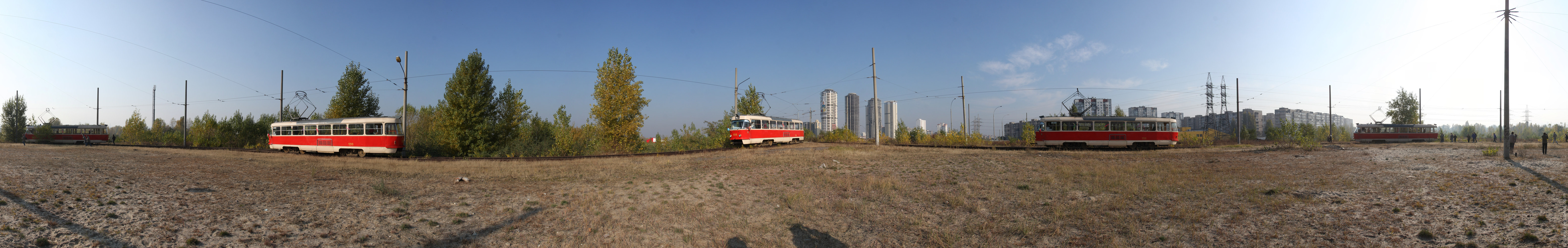 Киев — Поездка 29.10.2011 на трамвае Tatra Т3