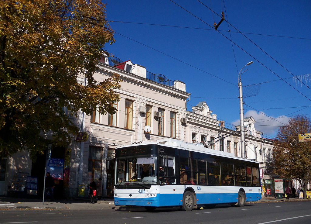 Крымскі тралейбус, Богдан Т70110 № 4315