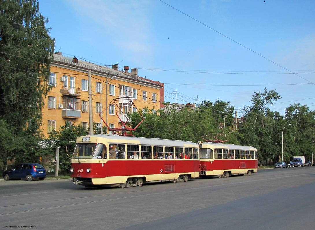 Екатеринбург, Tatra T3SU № 240