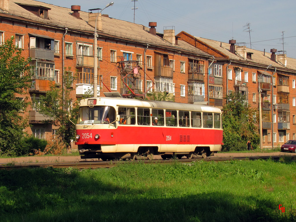 Ижевск, Tatra T3SU мод. Ижевск № 2054