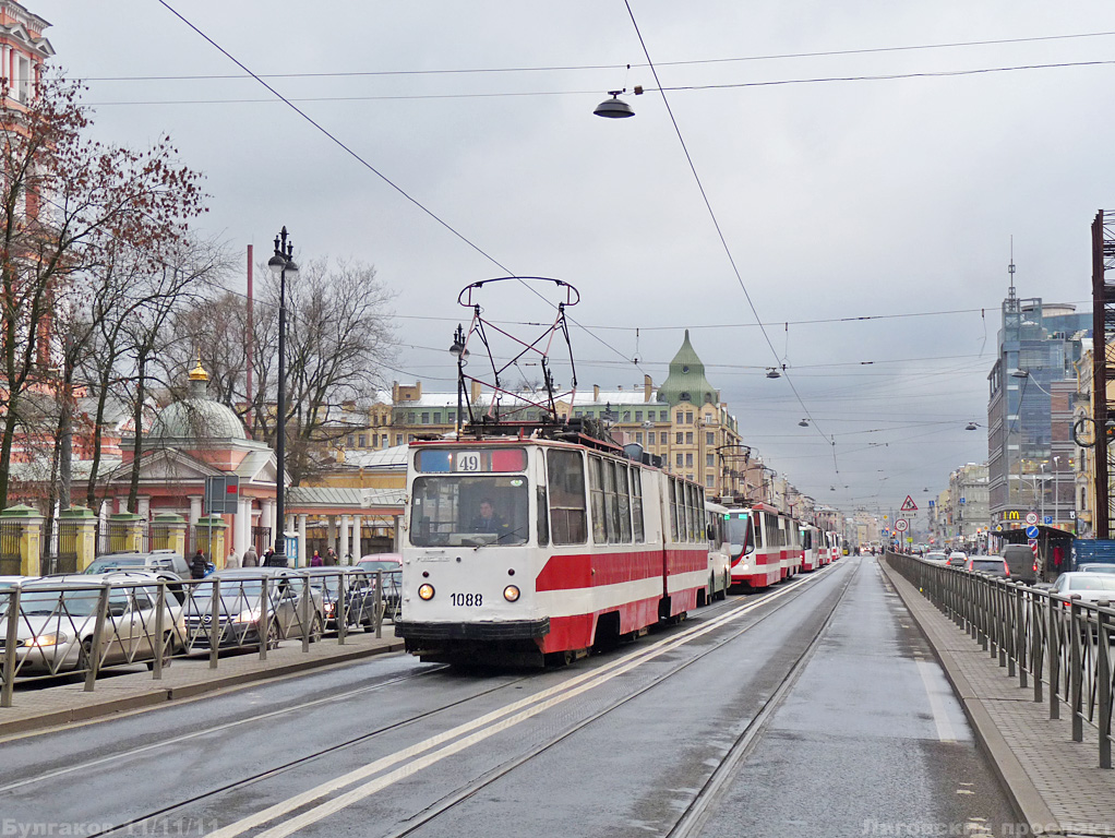 Санкт-Петербург, ЛВС-86К № 1088