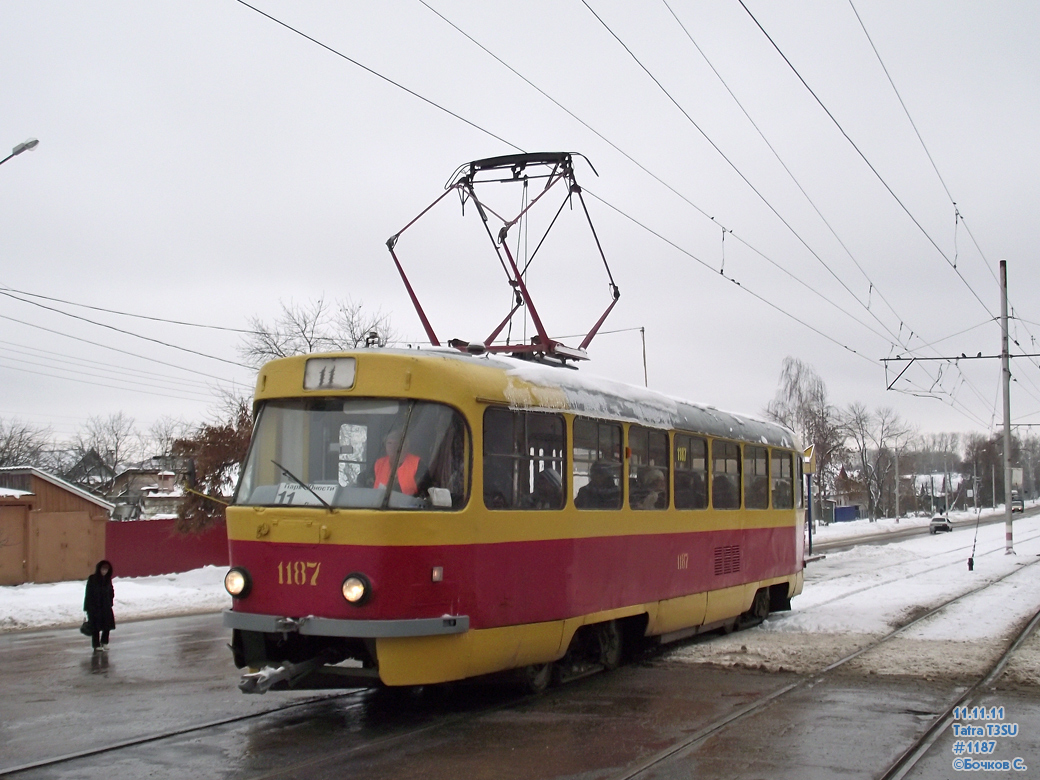 Ульяновск, Tatra T3SU № 1187