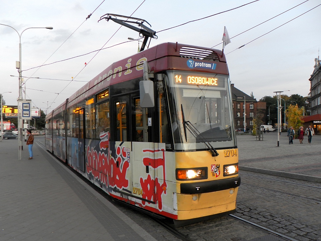 Вроцлав, Protram 205Wr As № 2704