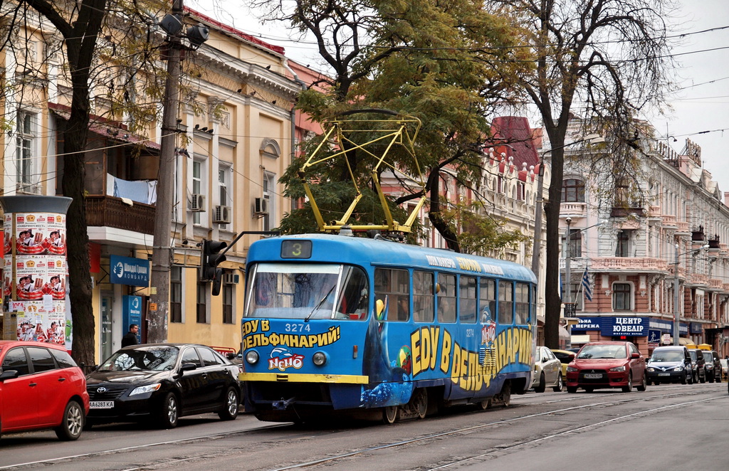 Одесса, Tatra T3R.P № 3274