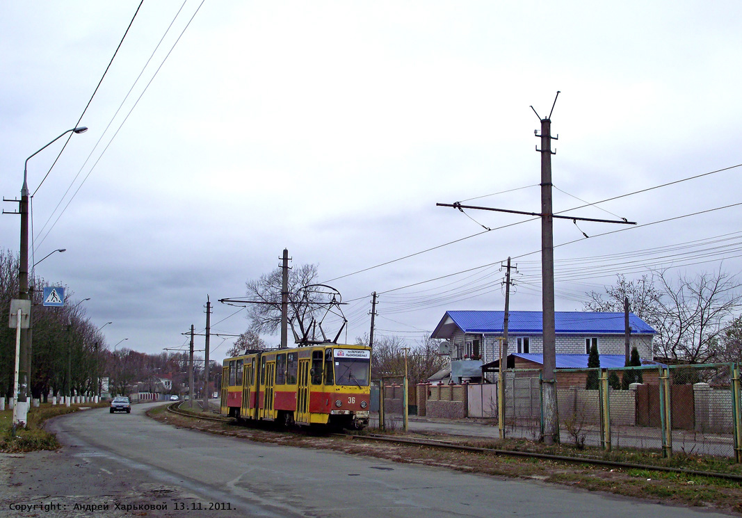 Житомир, Tatra KT4SU № 36