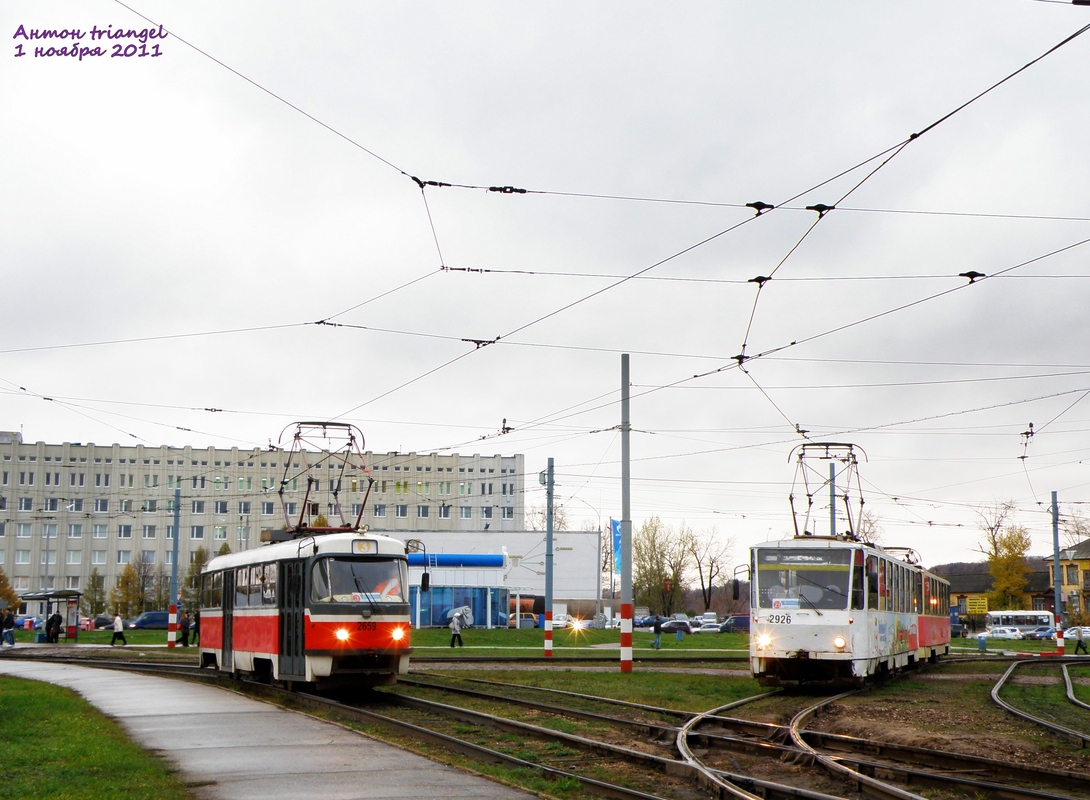 Нижний Новгород, Tatra T3SU КВР ТРЗ № 2659; Нижний Новгород, Tatra T6B5SU № 2926