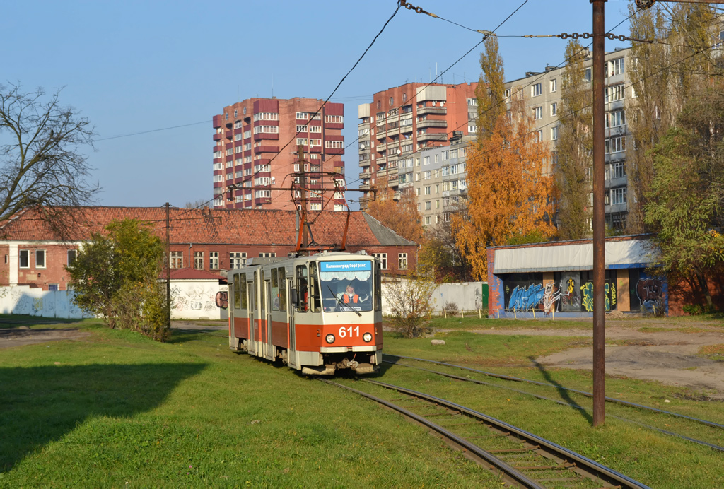 Калининград, Tatra KT4D № 611