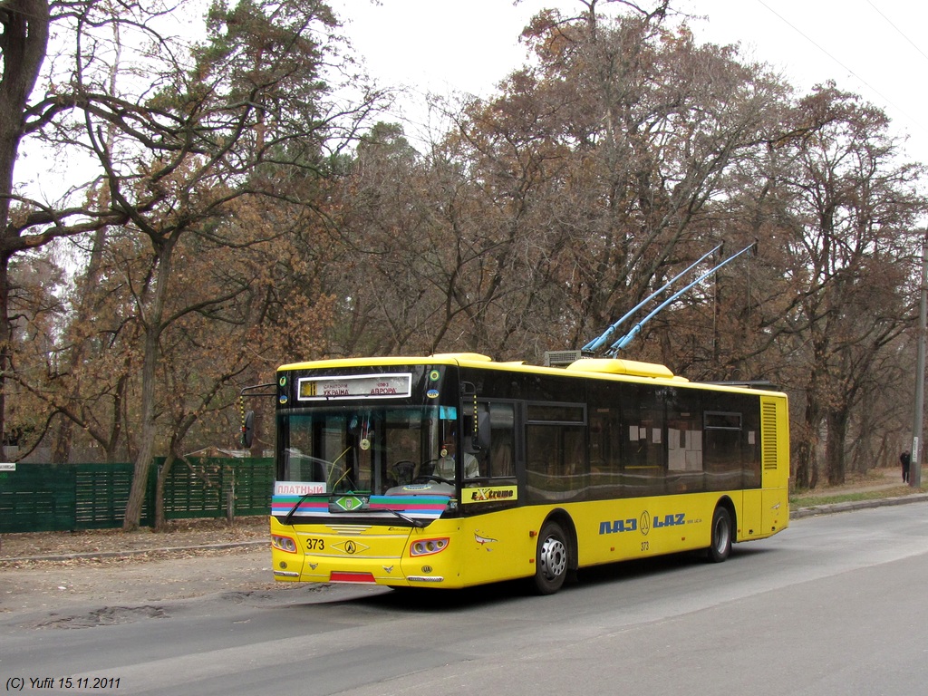 Черкассы, ЛАЗ E183D1 № 373