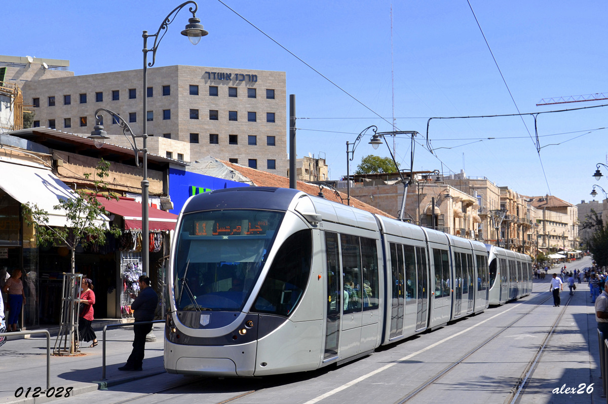 Иерусалим, Alstom Citadis 302 № 12