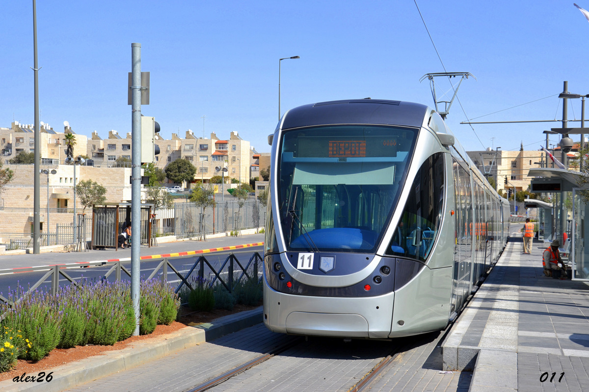 Иерусалим, Alstom Citadis 302 № 11