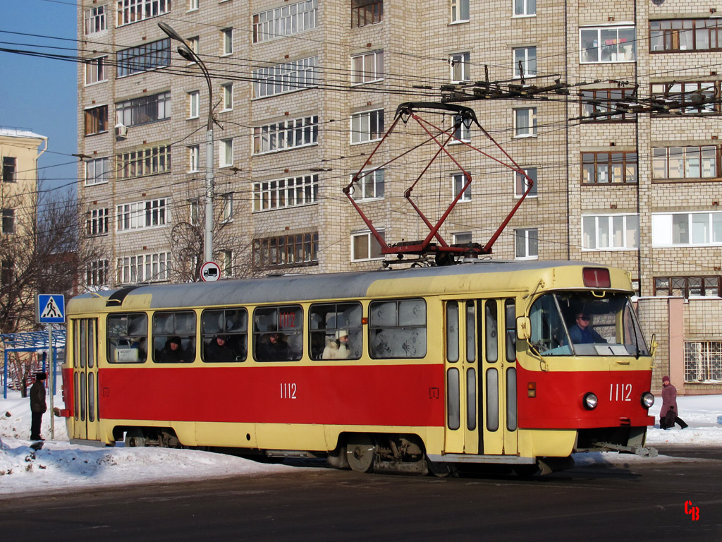 Iževska, Tatra T3SU (2-door) № 1112