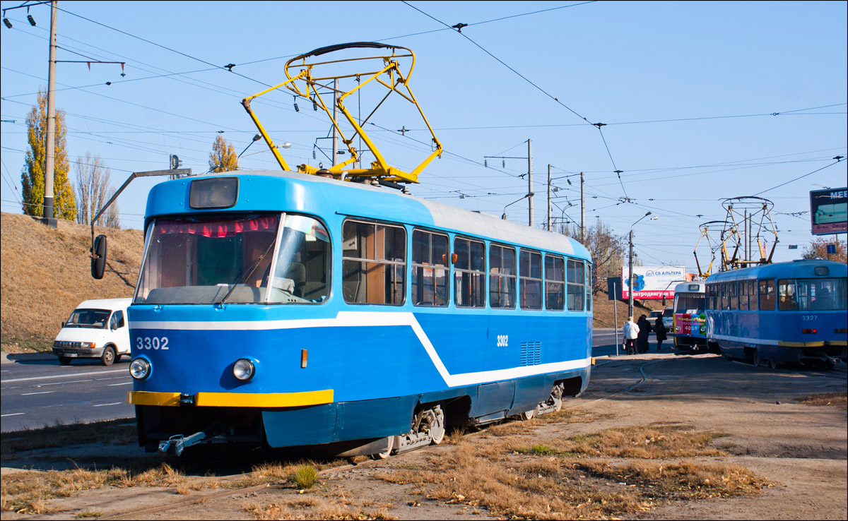Одесса, Tatra T3R.P № 3302