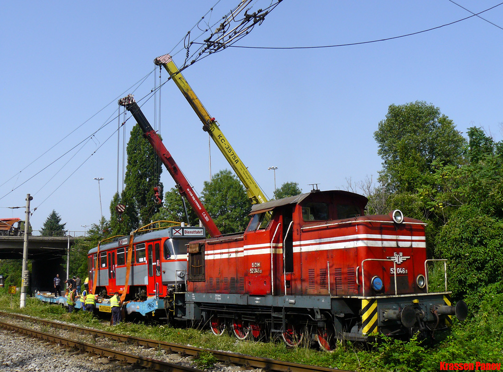 София — Доставка и разтоварване на T4D-C от Хале — юли 2011 г.
