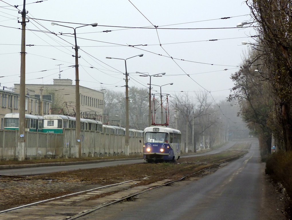 Донецк, Tatra T3SU № 4158
