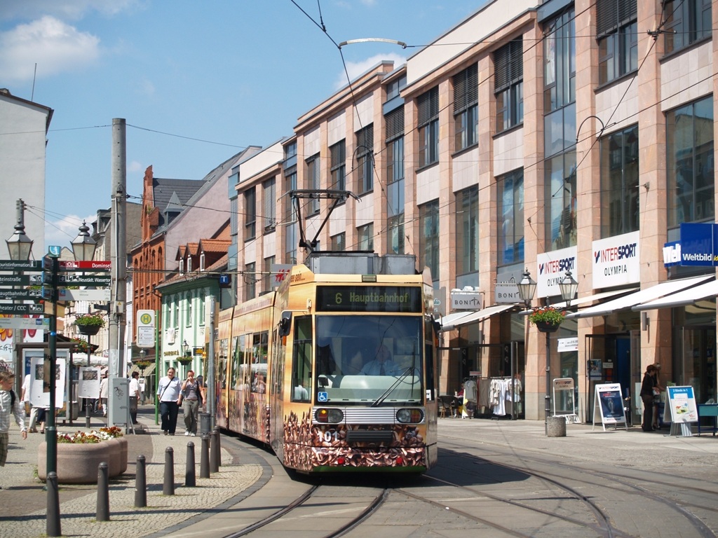 Бранденбург-на-Хафеле, Duewag MGT6D № 101