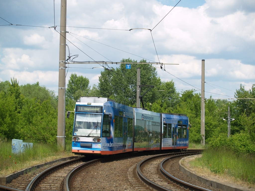 Бранденбург-на-Хафеле, Duewag MGT6D № 100