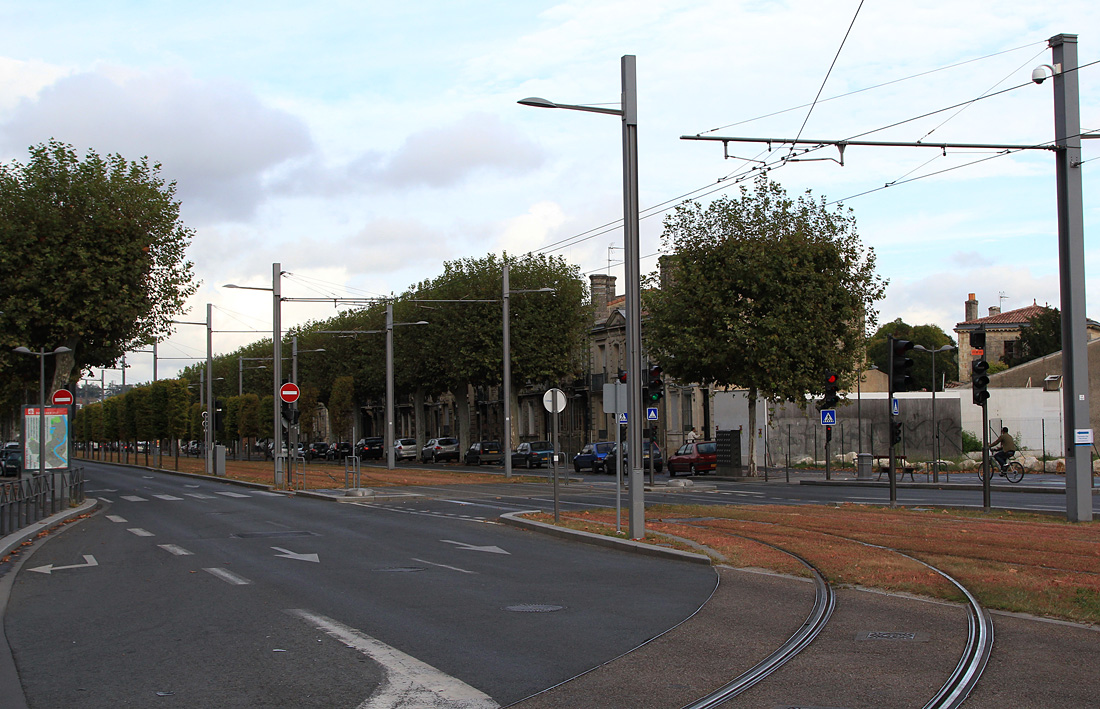Bordeaux — Tramway Lines and Infrastructure