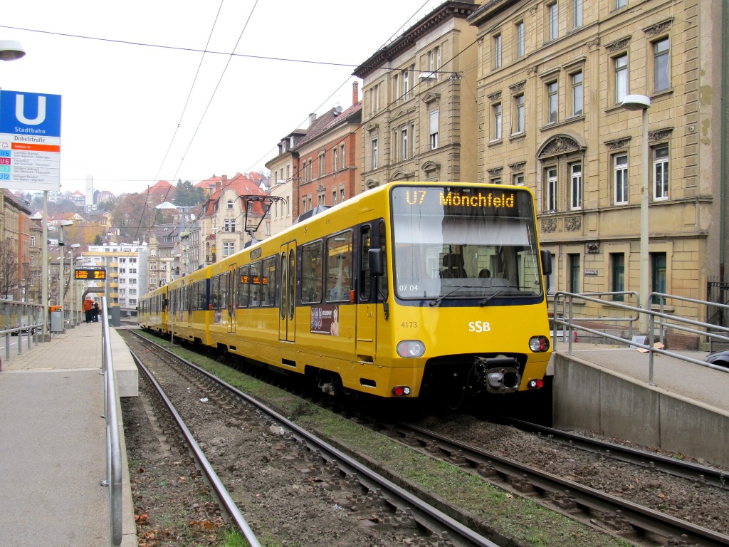 Штутгарт, Duewag DT8.S № 4173